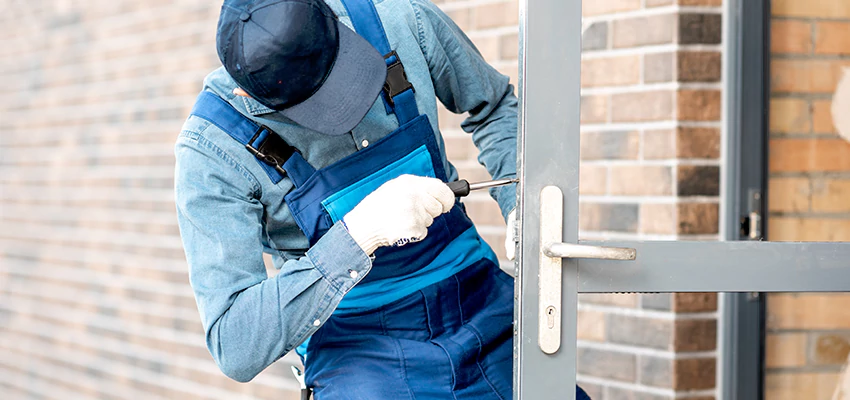 Pivot Storefront Door Locks Installation in Bostonia, California