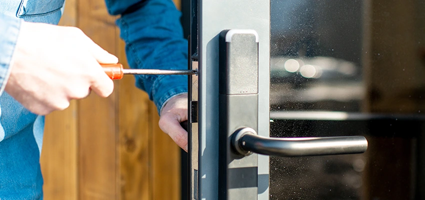 Aluminium Door Lock Replacement in Bostonia, California