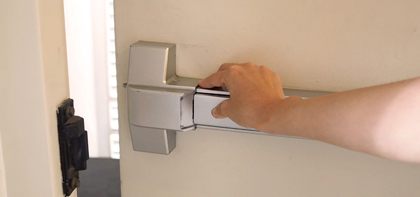 Roller Gate Panic Bar Installation in Bostonia, California